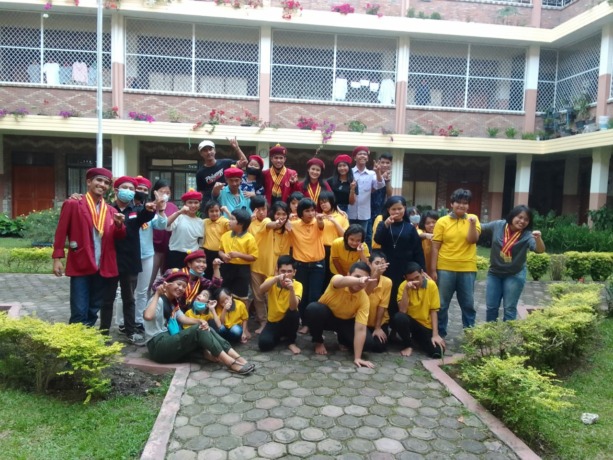 PMKRI Cabang Pematangsiantar berkunjung ke SLB Santa Lucia Pematangsiantar.