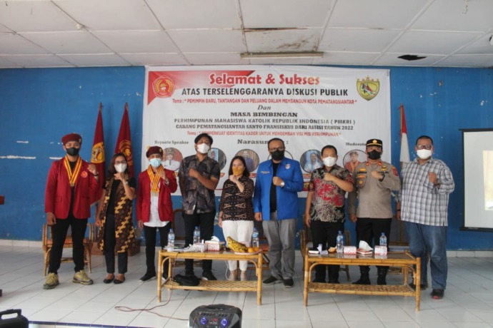 Diskusi Publik digelar PMI Cabang Pematangsiantar.