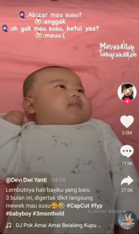 Foto: Tangkapan layar akun Tiktok @devidwi47.