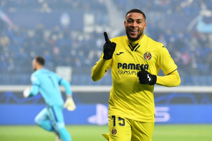 Arnaut Danjuma, rayakan gol untuk Villarreal.