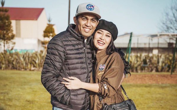 Mutia Ayu dan Glenn Fredly.
