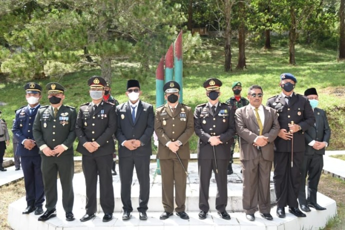 Foto: Forkopimda Tapanuli Selatan saat Harkitnas Tahun 2022.