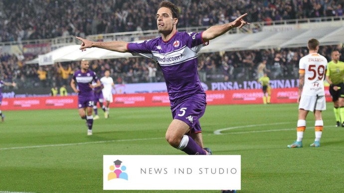 Melawat ke markas Fiorentina, AS Roma kalah 0-2.