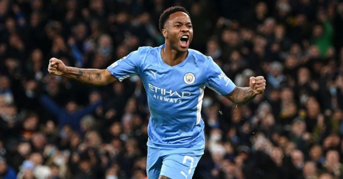 Raheem Sterling, pemain Manchester City.
