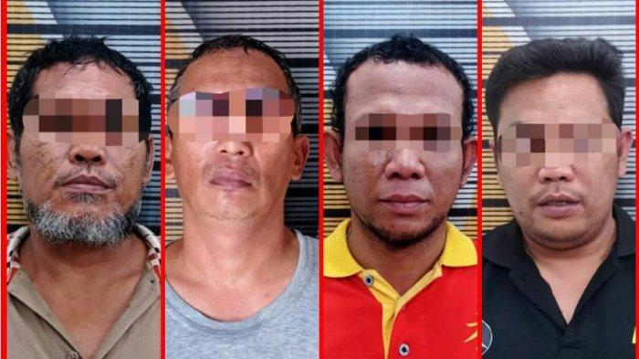 Oknum Polres Pakpak Bharat dan temannya diamankan Polres Tebingtinggi diduga sedang pesta sabu.