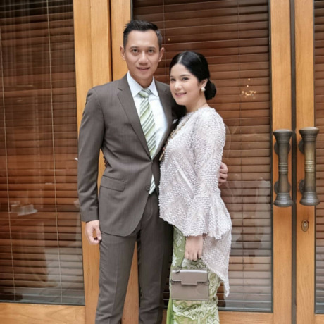 Annisa Pohan dan AHY.