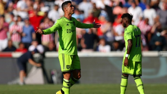 Brentford 4 vs 0 MU.