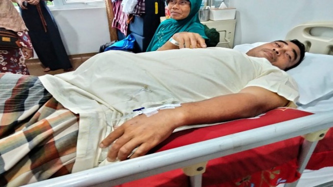 TKA proyek PLTA Batangtoru yang terluka dalam kasus terowongan runtuh.