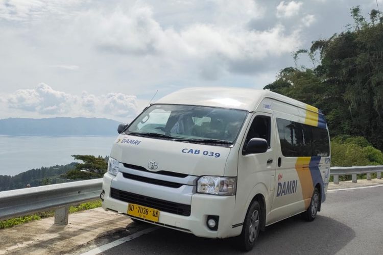 Foto: Angkutan KSPN DAMRI di Danau Toba. (DOK. DAMRI)