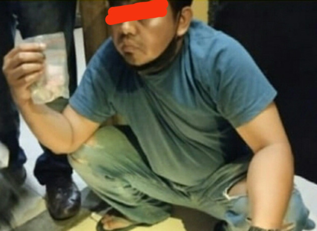 Pria yang diamankan Pomdam l/BB saat gelar razia  di Rantauprapat.