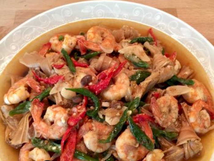 Tauco Udang Cumi Kembang Tahu 