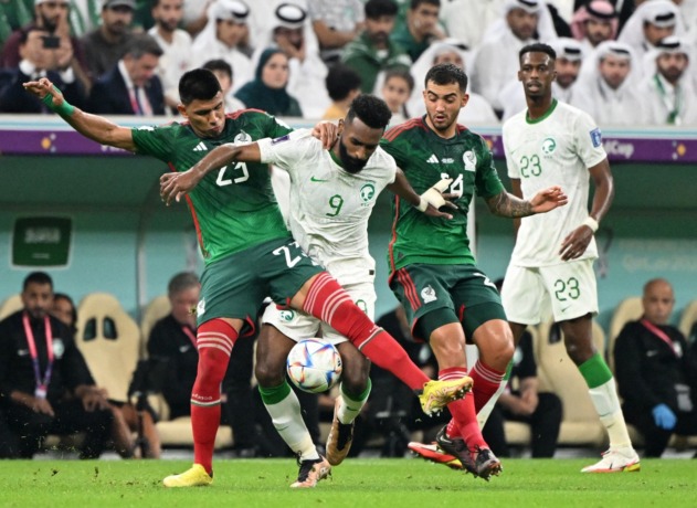 Arab vs Meksiko pada Piala Dunia Qatar 2022.