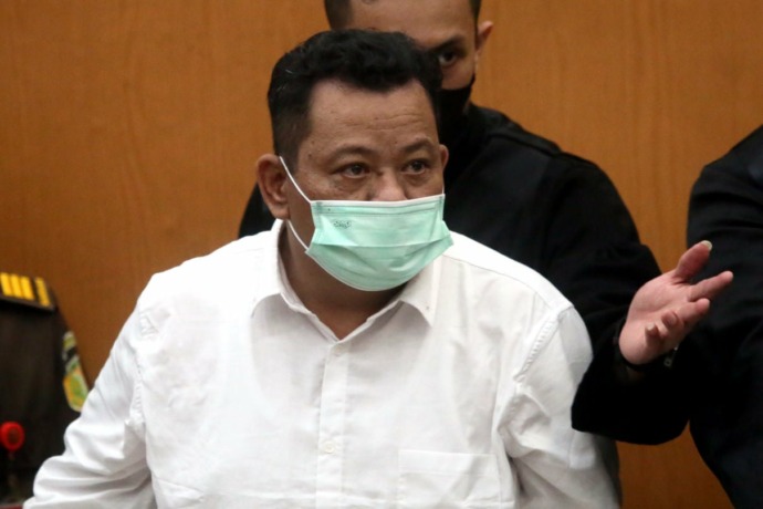 Kuat Maruf salah seorang terdakwa pembunuh Josua Hutabarat.