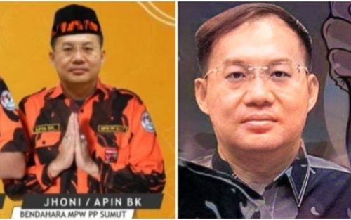 Bos judi online Apin BK alias Jonni.