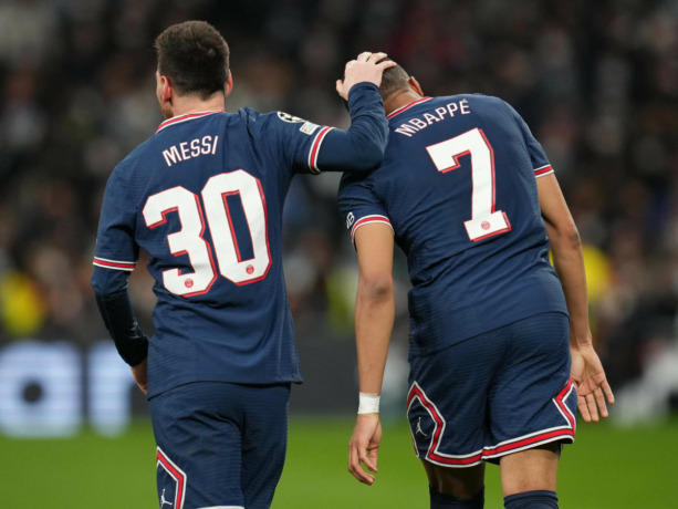 Messi dan Mbappe