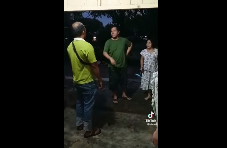 Cuplikan video cekcok Kapolsek dan anggota. (istimewa)