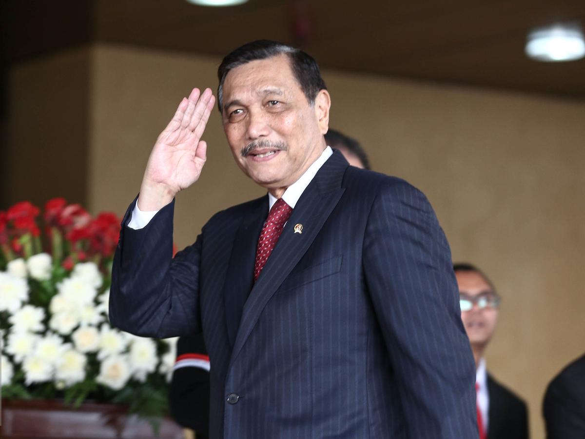Menteri Koordinator bidang Maritim dan Investasi (Menko Marves) Luhut Binsar Pandjaitan.