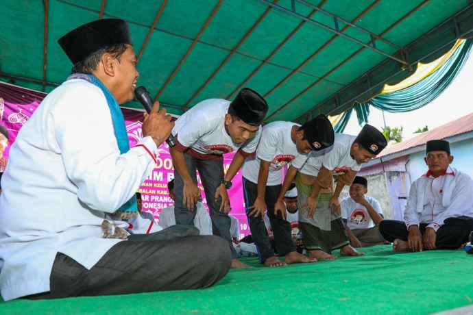 PELATIHAN: Suasana pelatihan Salat Istikharah di Kelurahan Brandan Barat, Kec. Babalan, Langkat pada Jumat, 10 Maret 2023. IST