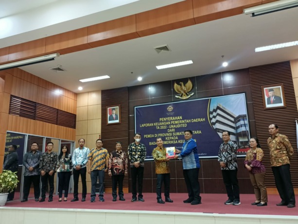 Penyerahan LKPD tahun anggaran 2022