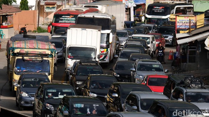 Arus mudik-Ilustrasi.