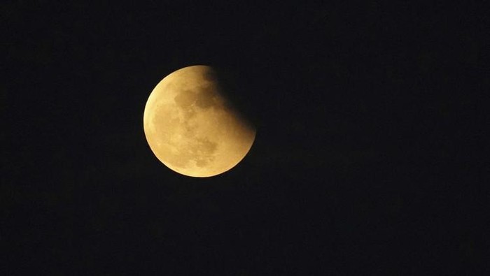 Gerhana Bulan Penumbra-Ilustrasi.