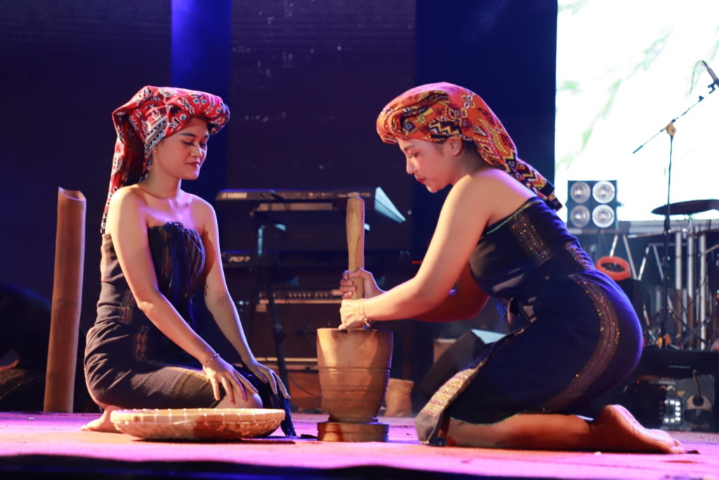 Salah satu penampilan dalam Siantar Cultural Show. (f: dok diskominfo)
