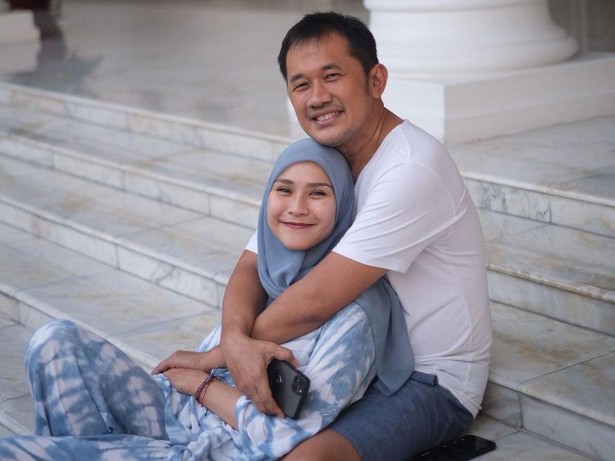 Zaskia Adya Mecca dan Hanung Bramantyo.