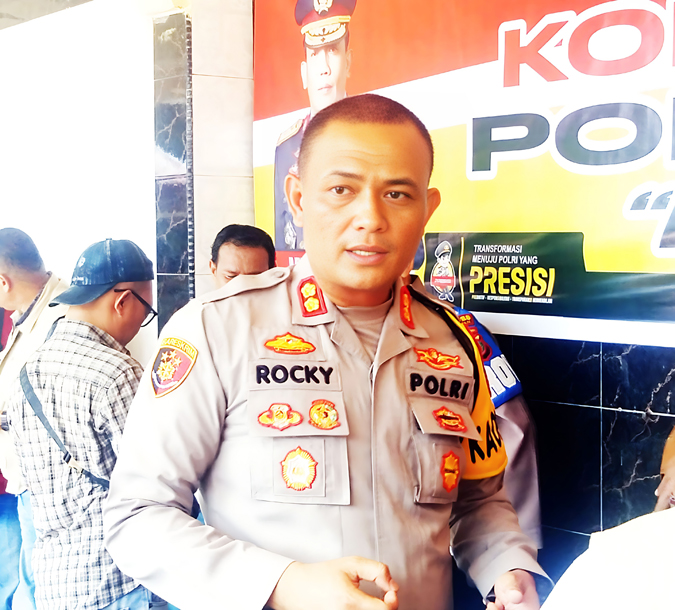 Kapolres Asahan AKBP Rocky Hasuhunan Marpaung.