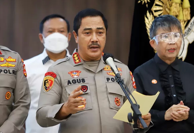 Komjen Pol Agus Andrianto.