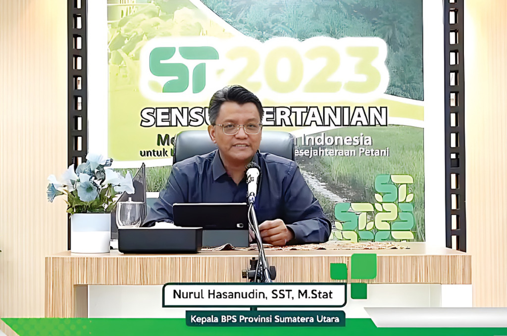 Kepala Badan Pusat Statistik Sumatera Utara, Nurul Hasanudin.