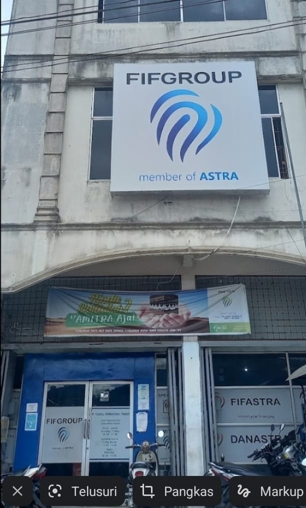 Kantor FIF Padangsidimpuan. (Foto:  Irsyad/MetroDaily)