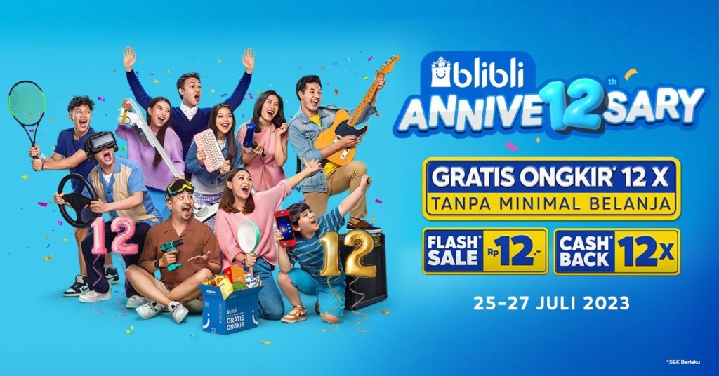 Blibli Anniversary-Ilustrasi.