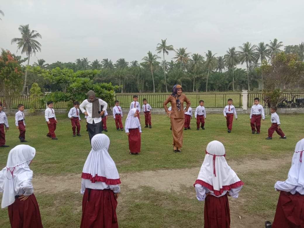 MPLS di di UPT SDN 29 Lalang, Batu Bara, Sumatera Utara, yang menerapkan pendekatan Resam Bakal Silang. (Foto: Dok Pribadi)