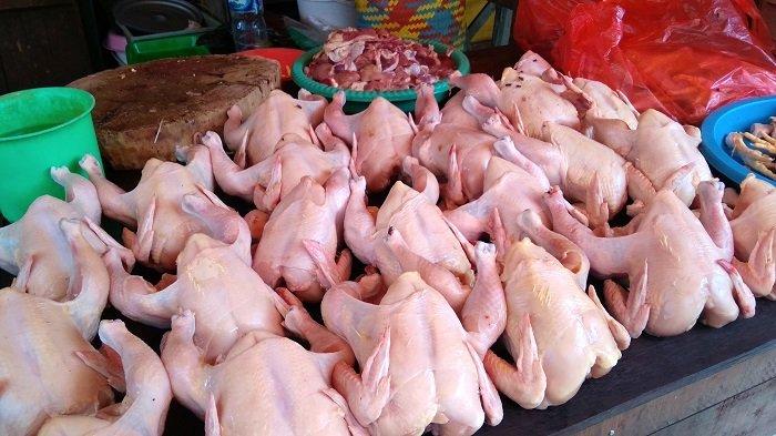 Daging ayam potong-Ilustrasi.