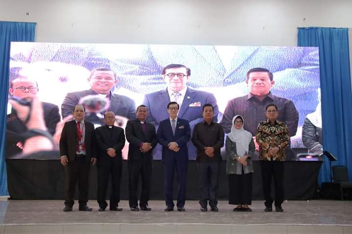 Wali Kota menghadiri Pembukaan Sinode Am Kerja (SAK) XXIII Gereja Kristen Protestan Indonesia (GKPI) Tahun 2023, Selasa (10/10/2023) sore.