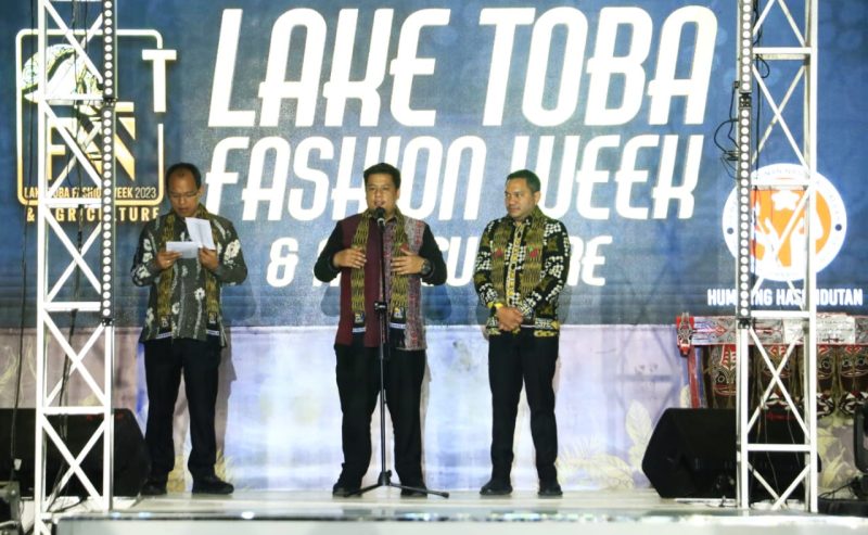 Bupati Samosir Vandiko T Gultom.
