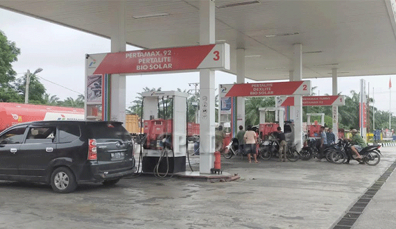 SPBU 13.214.104 Desa Damuli Pekan, Kecamatan Kualuh Selatan.