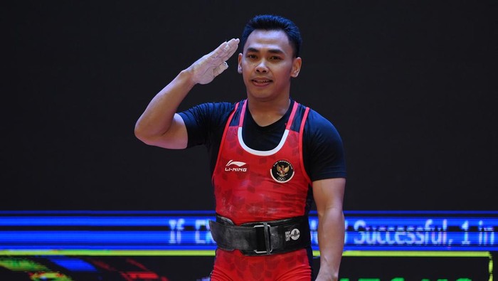 Lifter Indonesia Eko Yuli Irawan gagal meraih medali di Asian Games 2023.