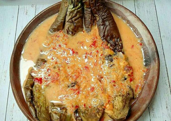 Pecak Terong Bakar.