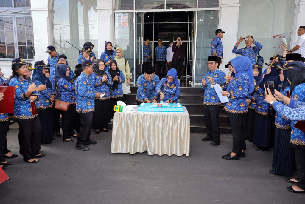 Peringatan HUT Korpri di Kota Pematang Siantar. (f: diskominfo siantar)