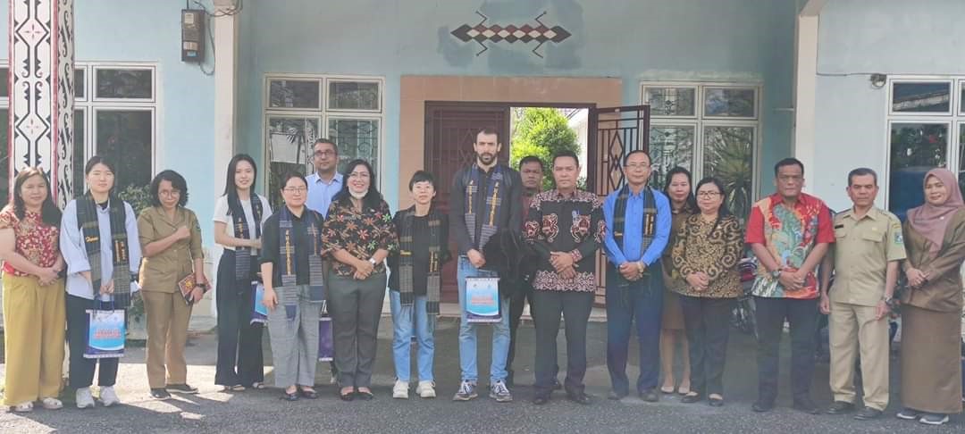 FAO PBB kunker ke Kabupaten Simalungun. (foto: Edi S)