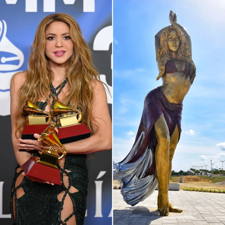 Patung Shakira.