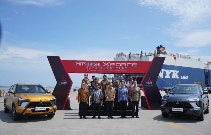 EKSPOR : Mitsubishi Motors memilih Vietnam menjadi negara tujuan pertama ekspor Mitsubishi Xforce