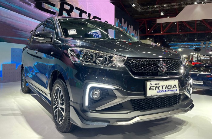 All New Ertiga Hybrid Cruise resmi diluncurkan di ajang Indonesia International Motor Show (IIMS) 2024. Sabtu, (17/2).