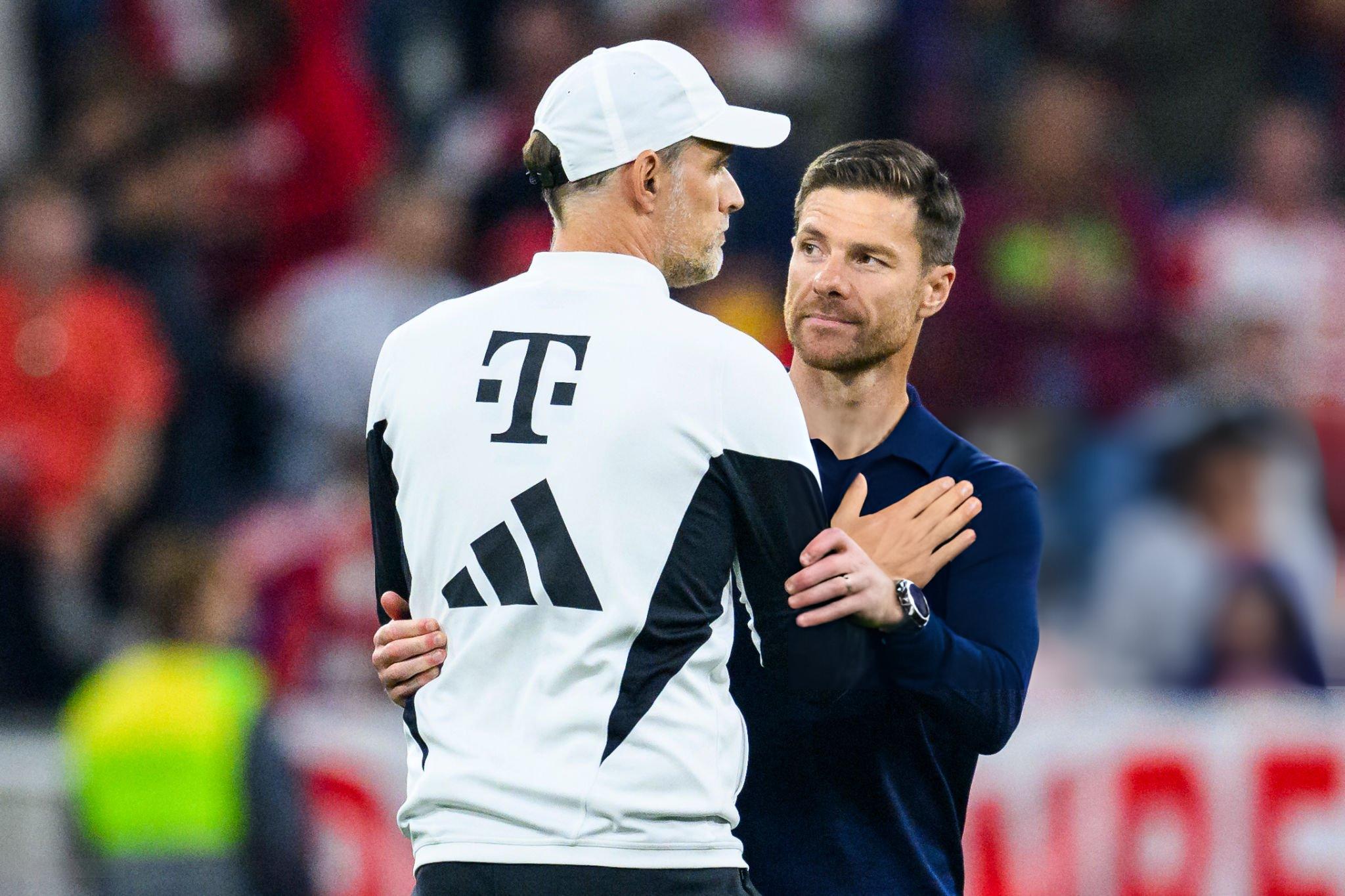 CALON SUKSESOR: Xabi Alonso (kanan) menjadi kandidat pengganti Thomas Tuchel sebagai pelatih Bayern Munchen. (Foto: Bavarian FW)