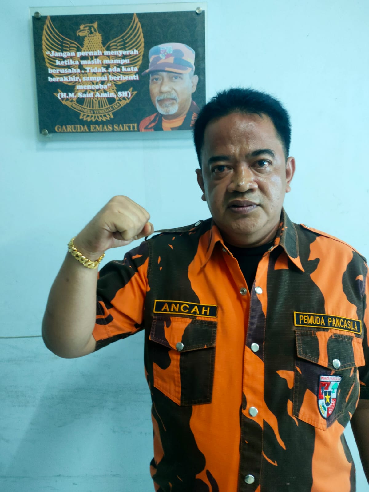 Ketua MPC PP Samarinda Mansyah