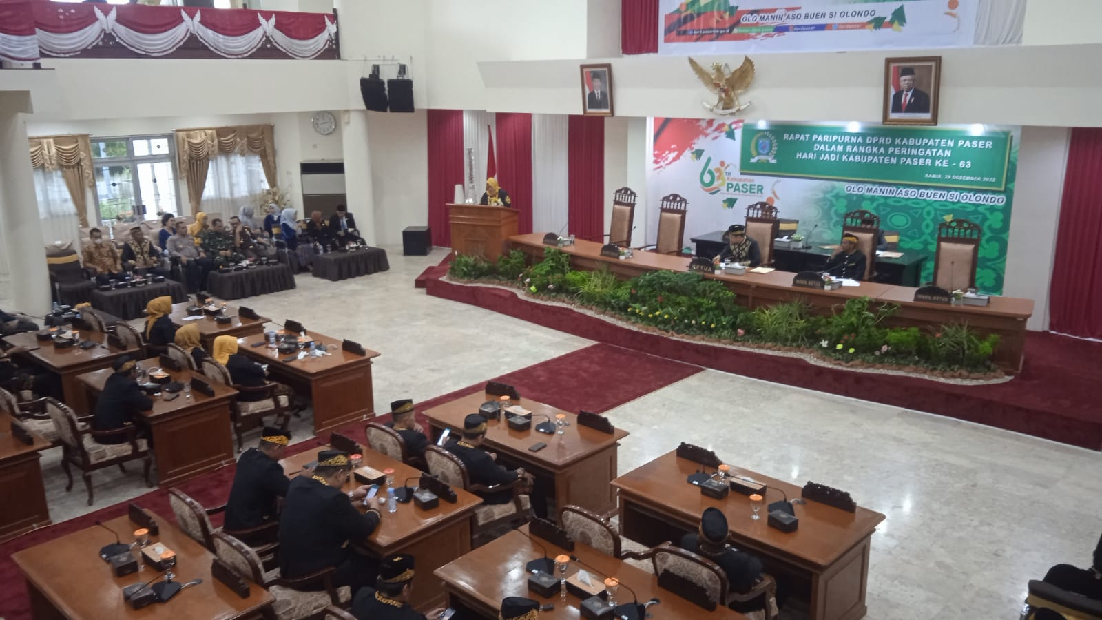 KEJAR WAKTU: Anggota DPRD Paser periode 2019-2024 yang akan habis pada Agustus ini harus menyelesaikan banyak tugas raperda sebelum berakhir.