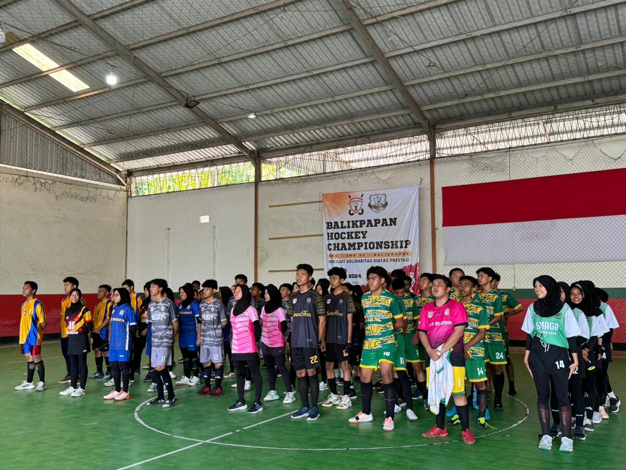 ASAH POTENSI: Balikpapan Hockey Championship 2024 dikuti delapan tim dari empat sekolah menengah di Kota Minyak. (Foto: Istimewa)