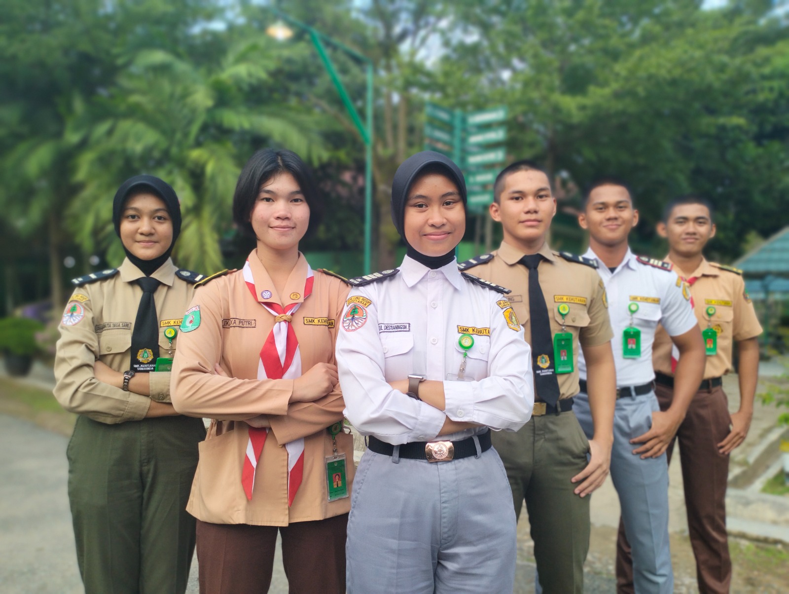 SMK Kehutanan Negeri Samarinda berkomitmen melahirkan lulusan yang kompeten di bidang perhutanan.