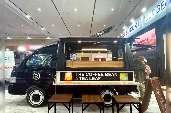 SESUAI KEBUTUHAN : Suzuki Carry yang telah dimodifikasi menjadi kendaraan tepat guna untuk bisnis di industri yang beragam